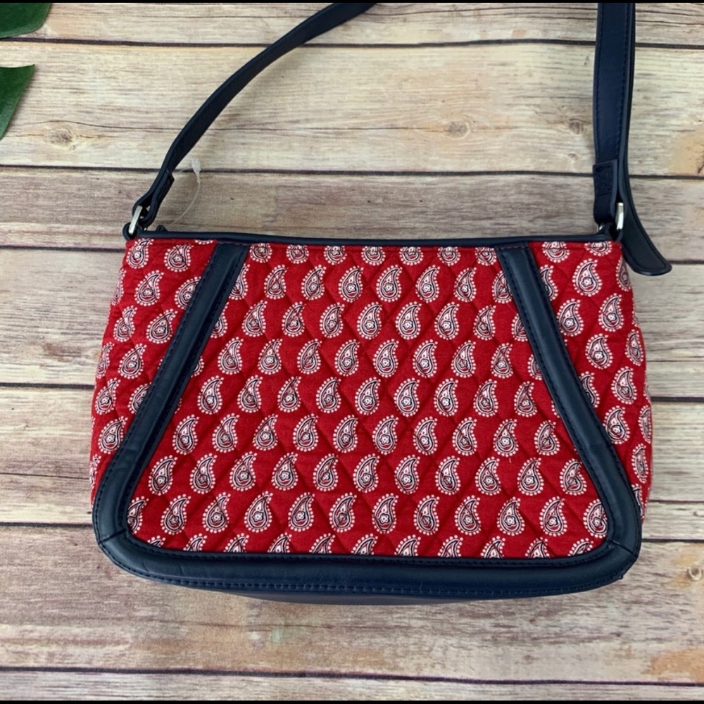 Vera Bradley Bandana Paisley Crossbody Bag - Picture 8 of 10